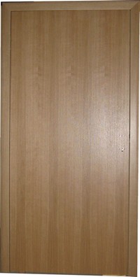 Drzwi wewnetrzne drewniane fornirowane (dąb) bezprzylgowe